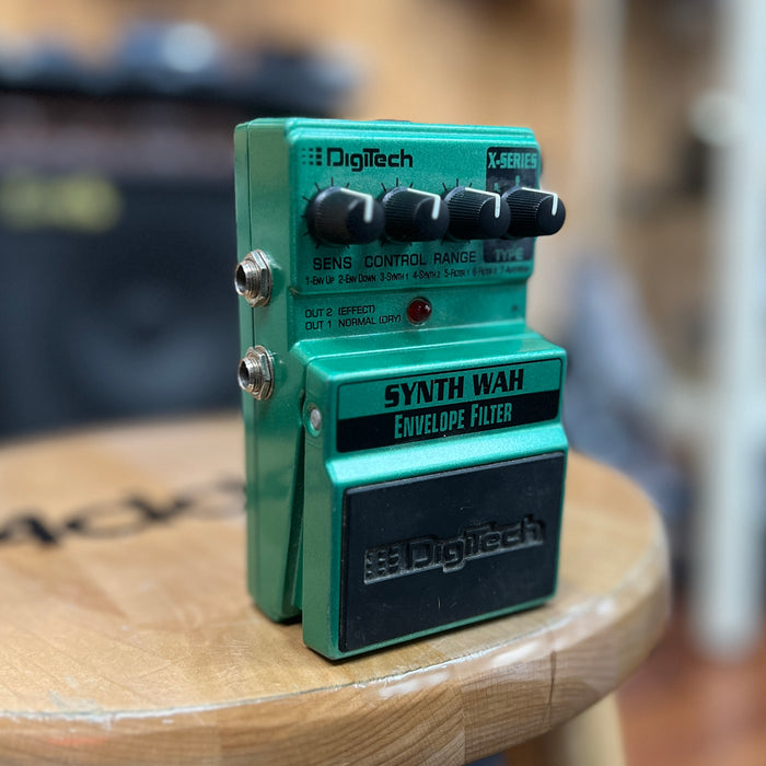 USED Digitech Synth Wah Envelope Filter Effect Pedal