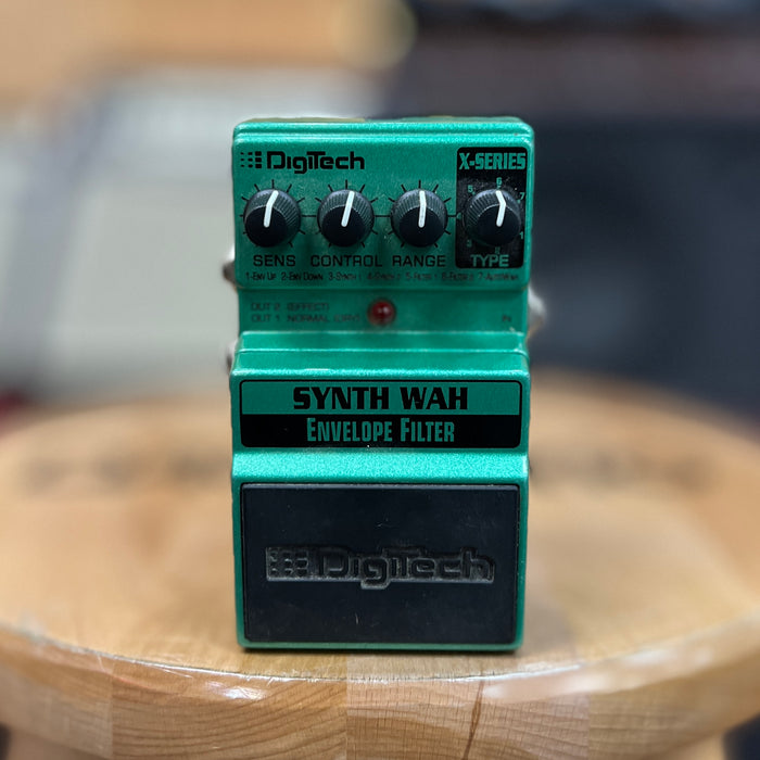 USED Digitech Synth Wah Envelope Filter Effect Pedal