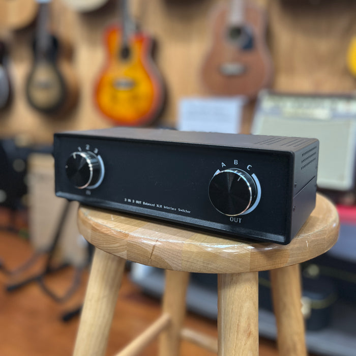 USED Douk Audio One Little Bear 3 in 3 out XLR Interface Switcher