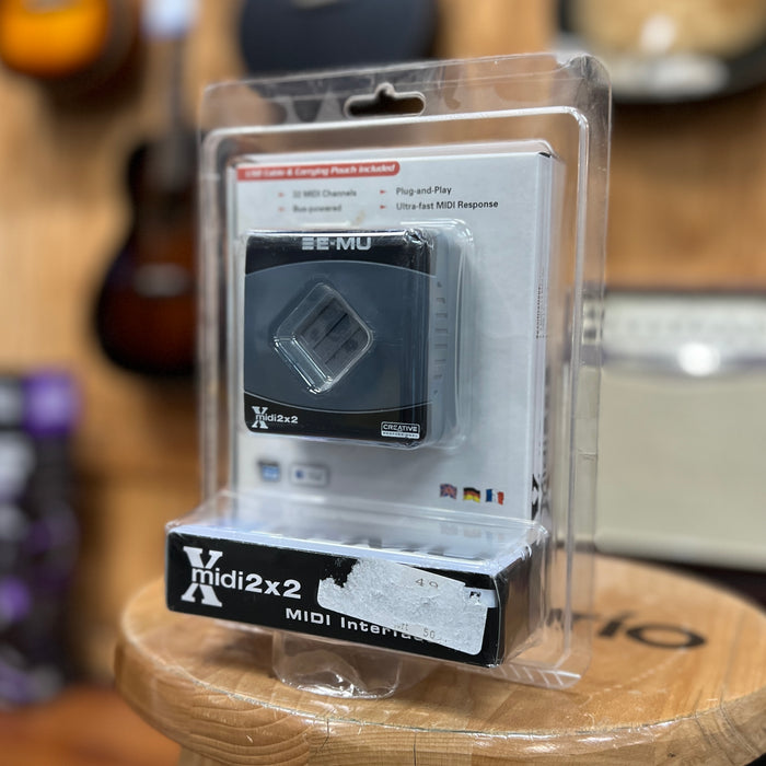 USED E-MU X midi 2x2 USB to Midi Adaptor