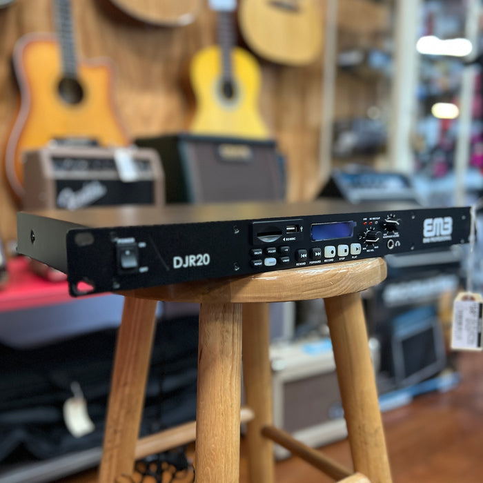 USED EMB Professional DJR20 1U SINGLE USBSD Digital Player & Recorder Rack Mount