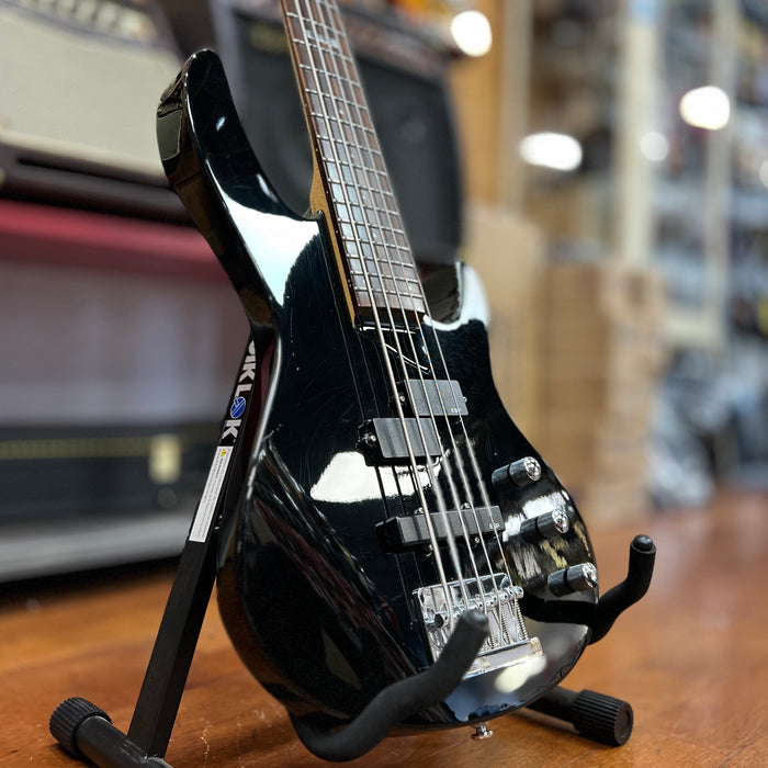 USED ESP LTD B-55  5-String Electric Bass, Black