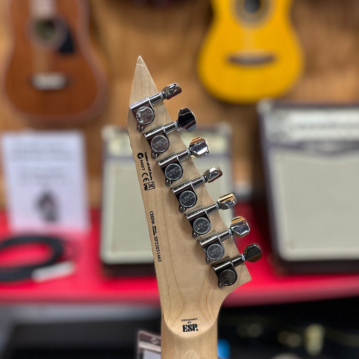 USED ESP LTD MH-17 7-String Electric Guitar, Black