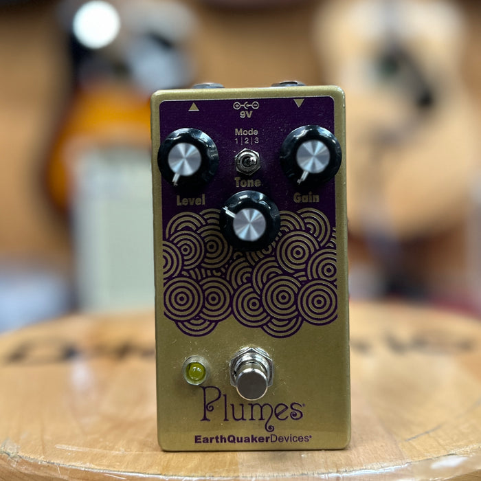 USED Earthquaker Devices Plumes Small Signal Shredder Overdrive Effect Pedal
