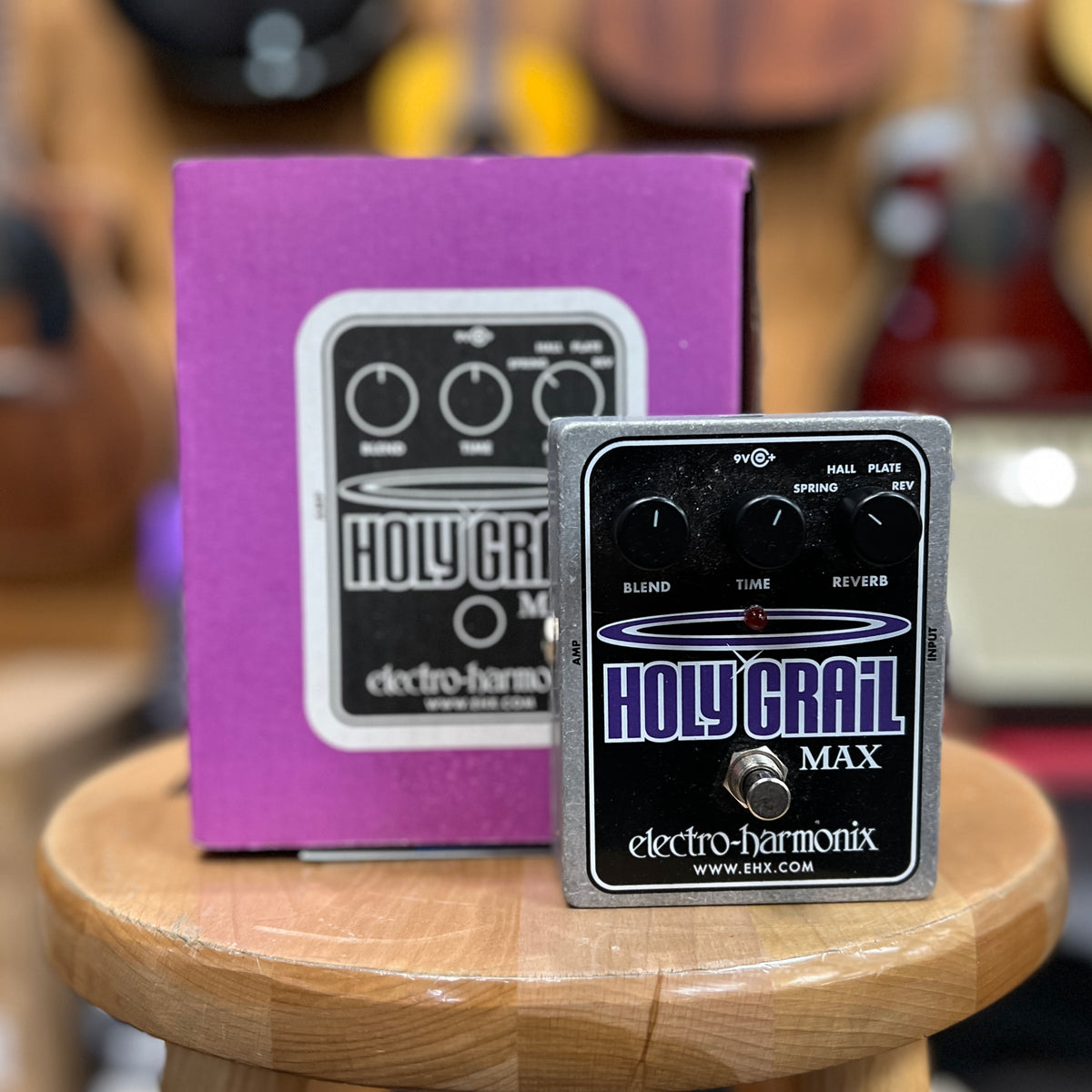 In Maximum Reverb USED Electro-Harmonix Holy Grail Max Reverb Pedal — Dirt Cheep
