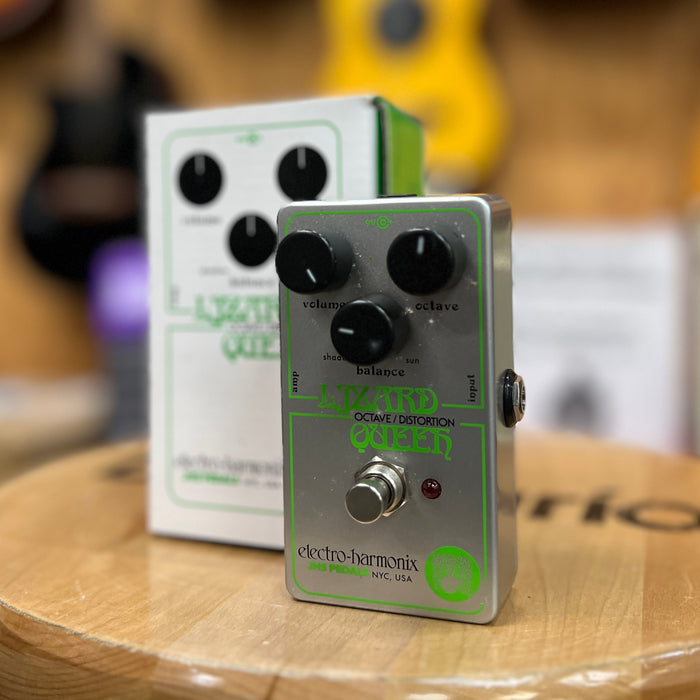 USED Electro-Harmonix x JHS Lizard Queen Octave Fuzz Pedal