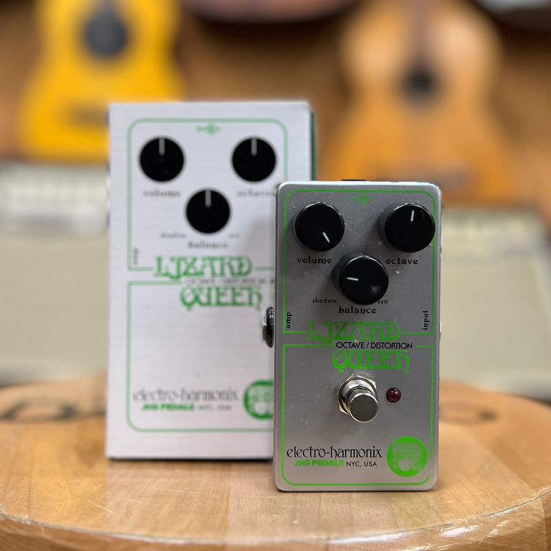 USED Electro-Harmonix x JHS Lizard Queen Octave Fuzz Pedal