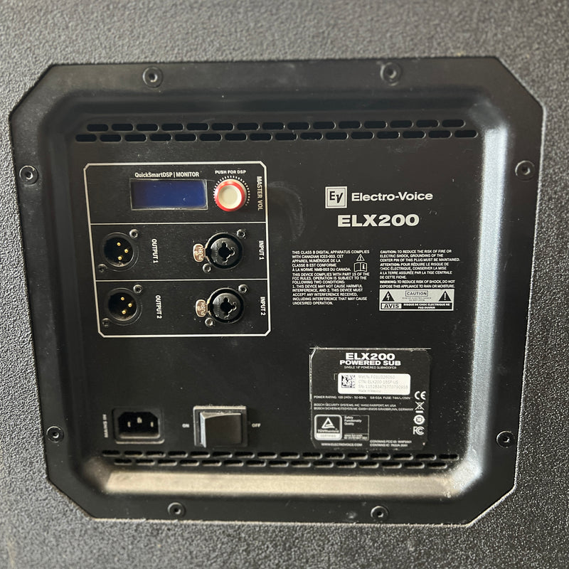 USED Electro-Voice ELX200-18SP 18" Powered Subwoofer