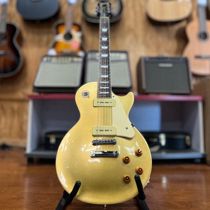 USED Epiphone 56 Gold Top Les Paul P90 Guitar w/ Gator Bag