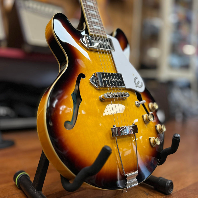 USED Epiphone Casino Coupe Electric Guitar, 3-tone Sunburst