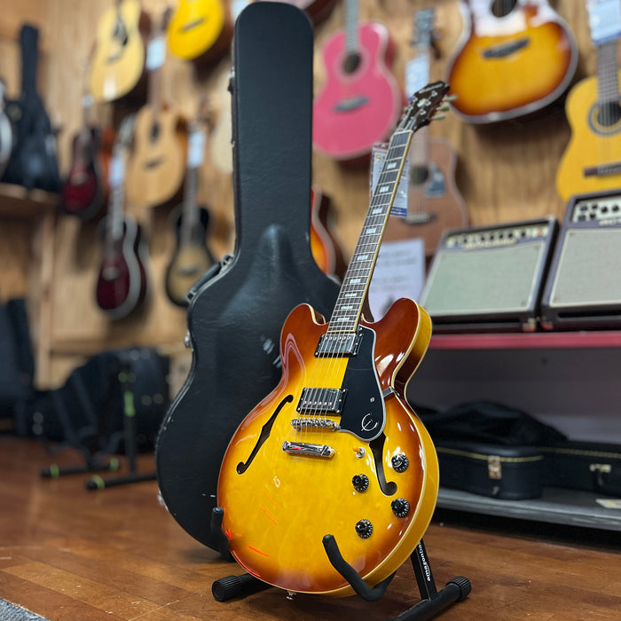USED Epiphone ES-335 Pro Semi-Hollowbody Electric Guitar w/ OHSC