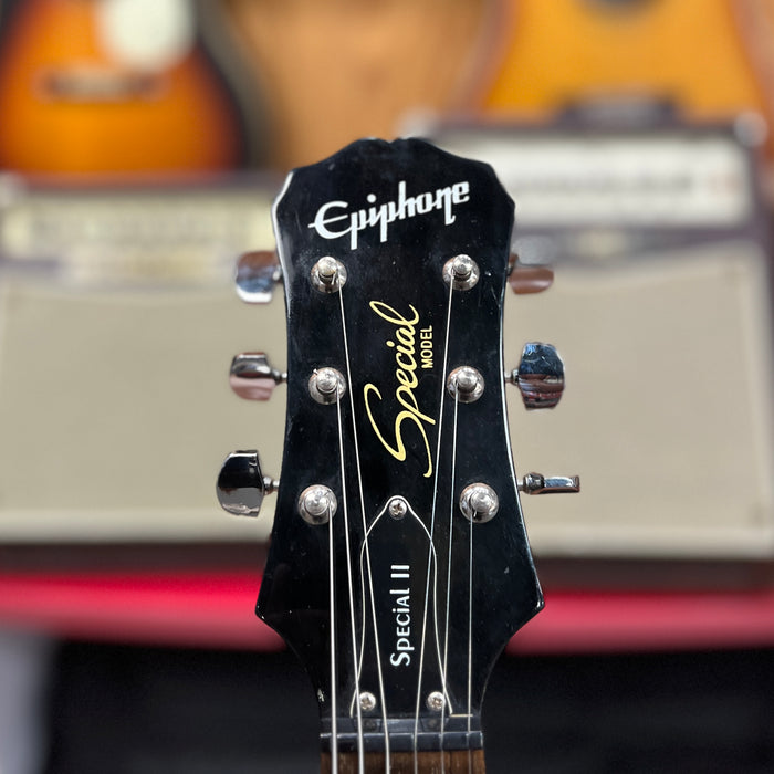 USED Epiphone Les Paul II Electric Guitar, Black