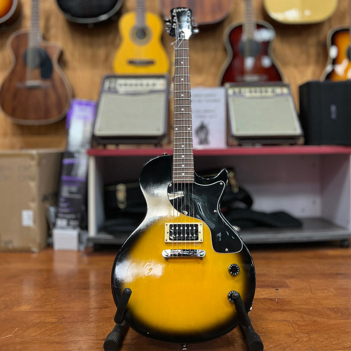 USED Epiphone Les Paul Junior Solidbody Electric Guitar, Sunburst
