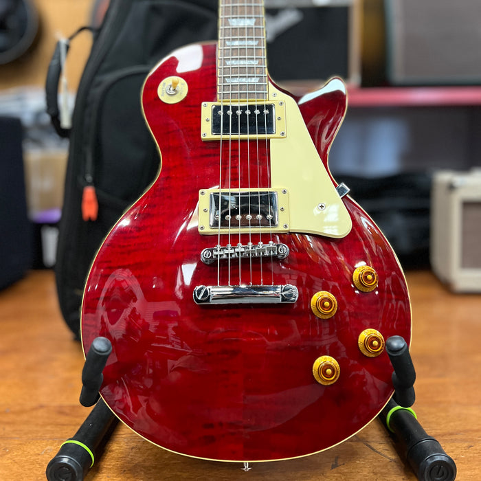 USED Epiphone Les Paul Limited Edition - RED w/ Gator Bag