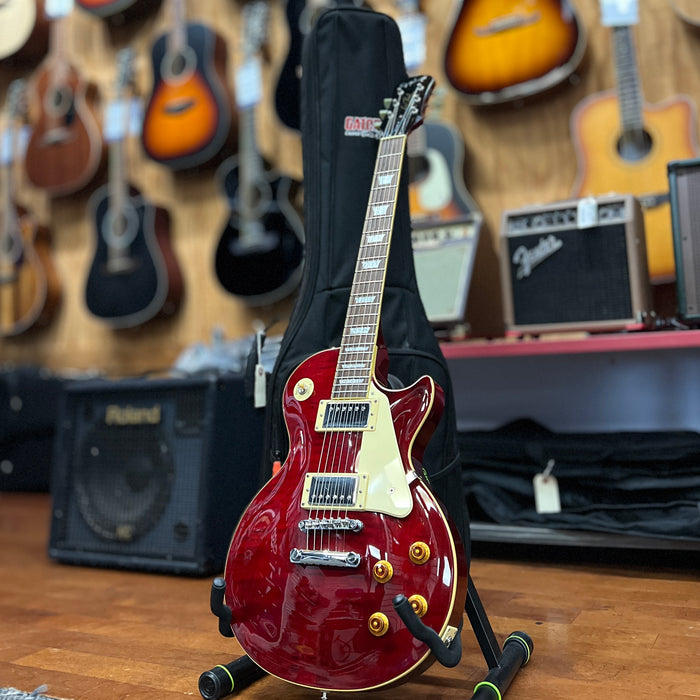 USED Epiphone Les Paul Limited Edition - RED w/ Gator Bag
