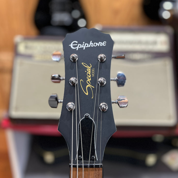 USED Epiphone Les Paul Special I Electric Guitar, Worn Grey w/ Bag