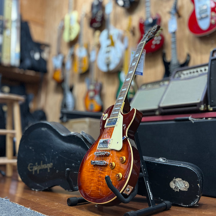 USED Epiphone Les Paul Standard, Ice Tea Finish w/ HSC
