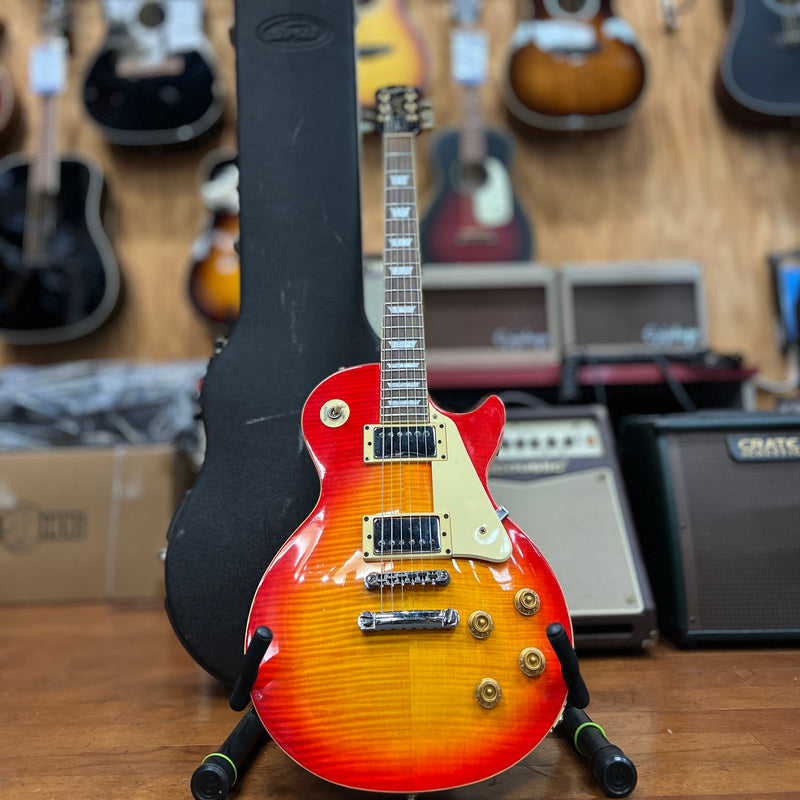 USED Epiphone Les Paul Standard w/ HSC, Cherry Sunburst