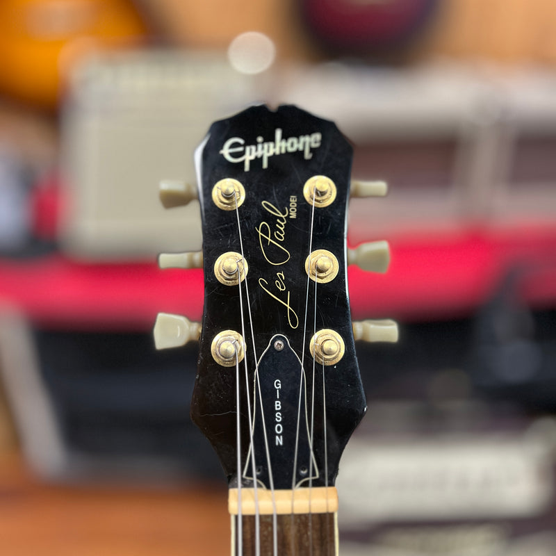 USED Epiphone Les Paul Standard w/ HSC, Cherry Sunburst