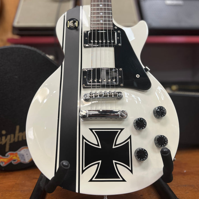 USED Epiphone Les Paul Studio "Iron Cross" Electric Guitar w/ Case