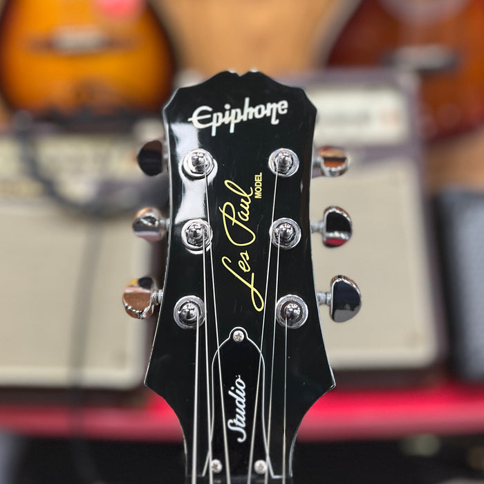 USED Epiphone Les Paul Studio "Iron Cross" Electric Guitar w/ Case