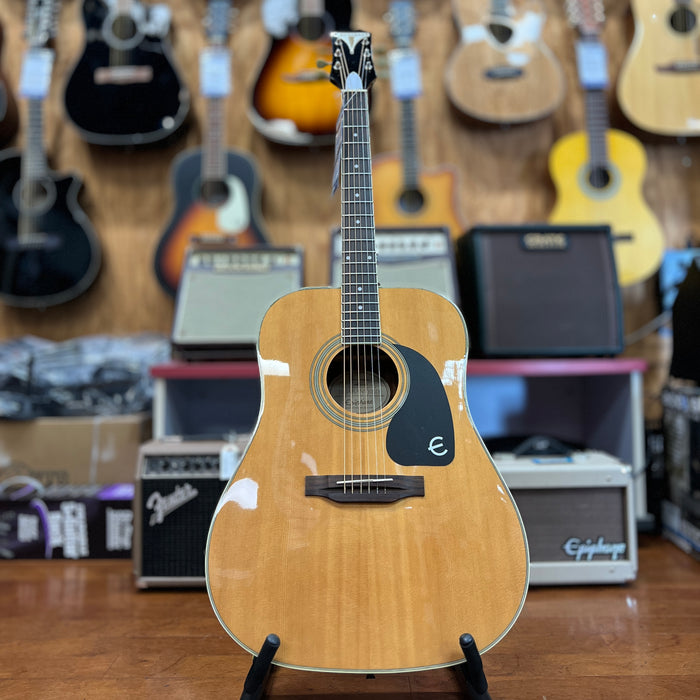 USED Epiphone Pro-1 Plus Acoustic Guitar, Natural