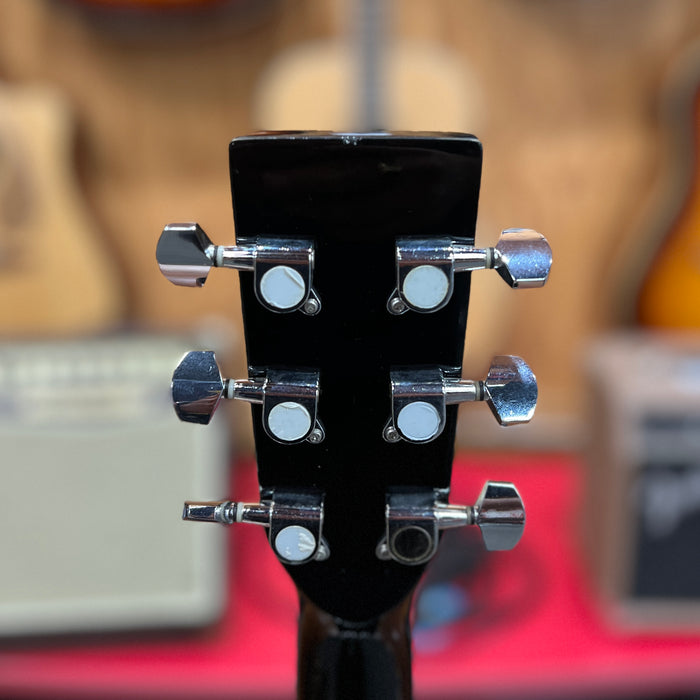 USED Estaban Cutaway Acoustic Electric Guitar, Black