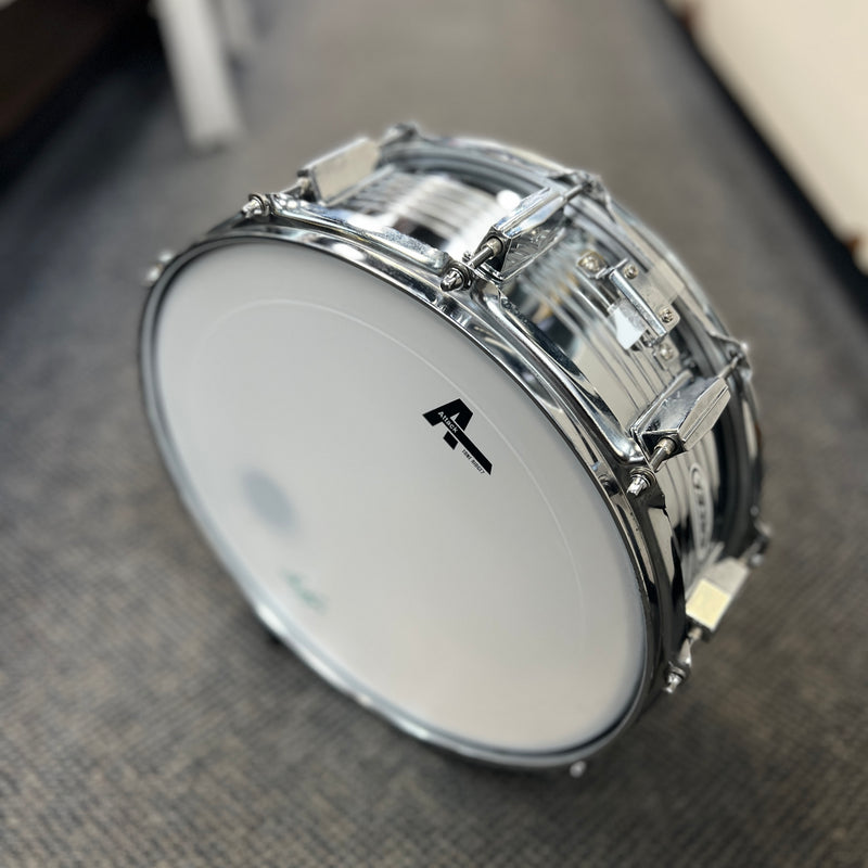 USED Excel Percussion Steel Snare Drum 14x5.5"