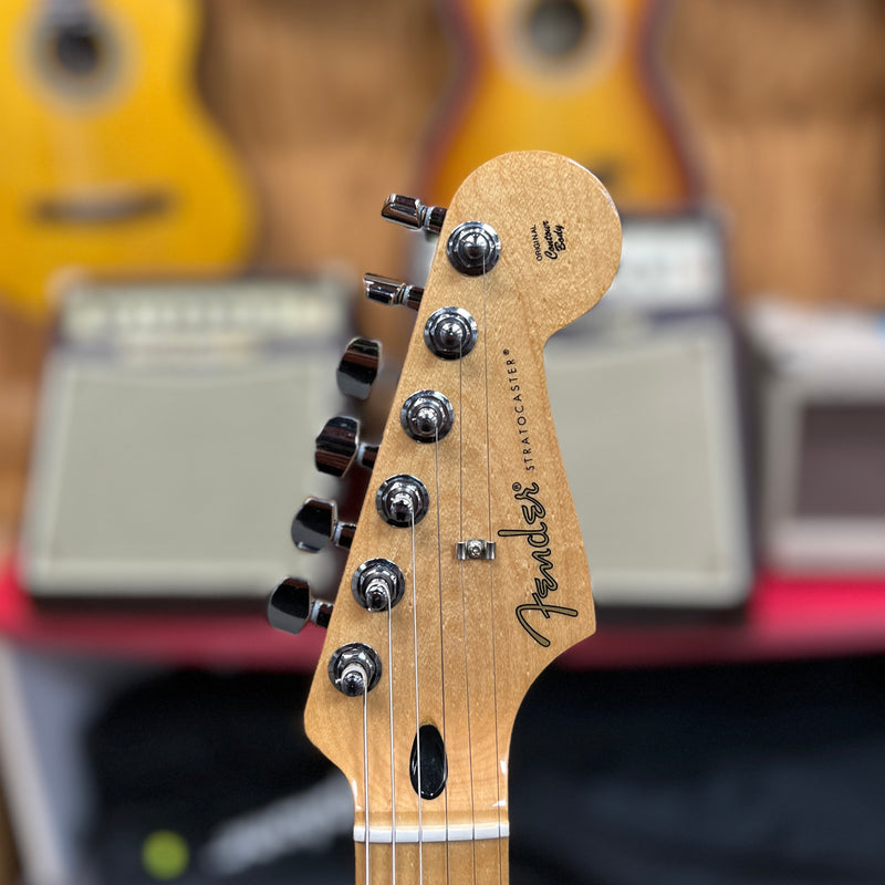 USED Fender 75th Anniversary Stratocaster Electric Guitar, MIM, Black