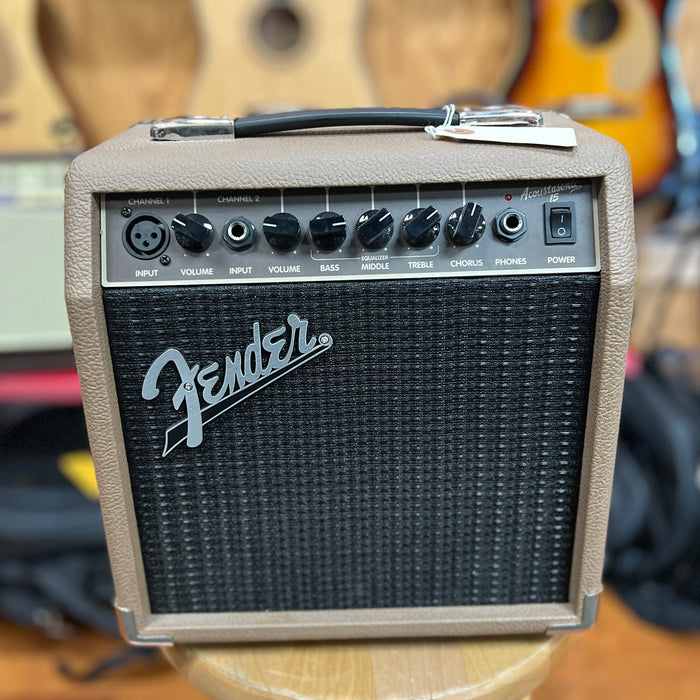 USED Fender Acoustasonic 15 Acoustic Guitar Amplifier