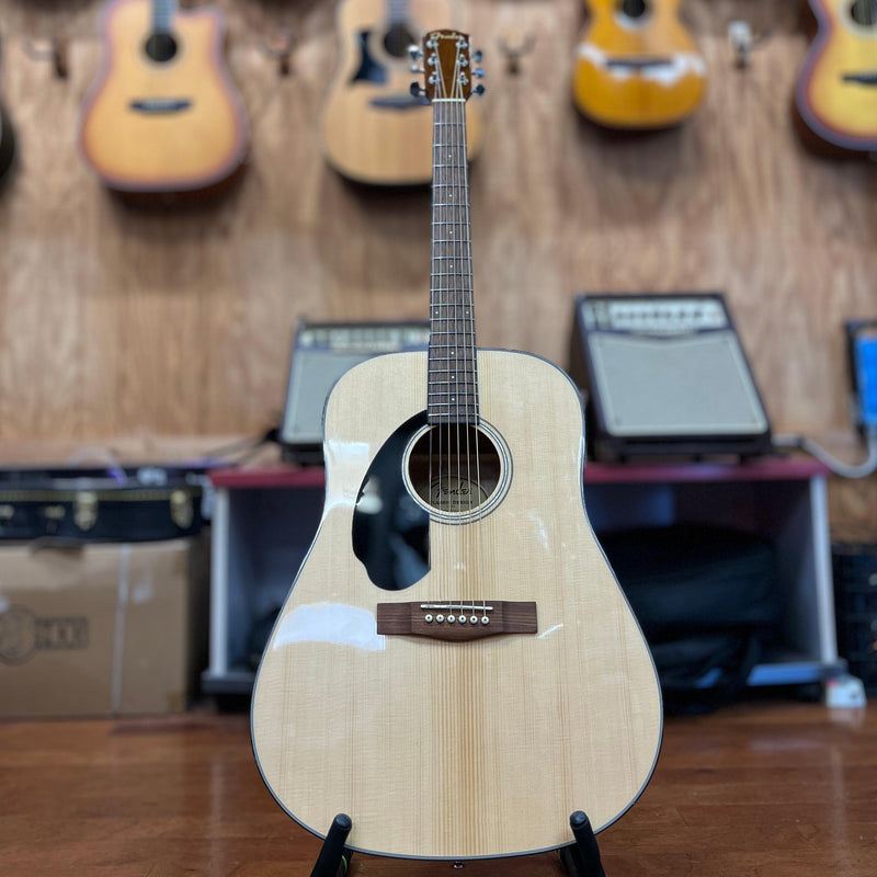 USED Fender CD-60S Left-Handed Acoustic Guitar, Natural-Dirt Cheep