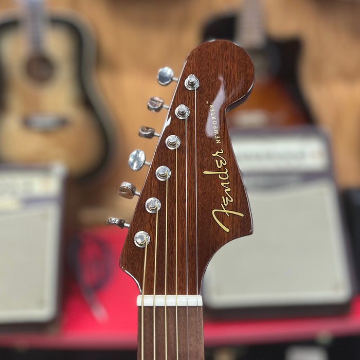USED Fender California Newporter Player Acoustic-Electric Guitar, Sunburst