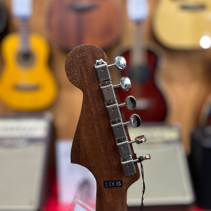 USED Fender California Newporter Special All-Mahogany Acoustic-Electric Guitar w/ Deluxe Gig Bag