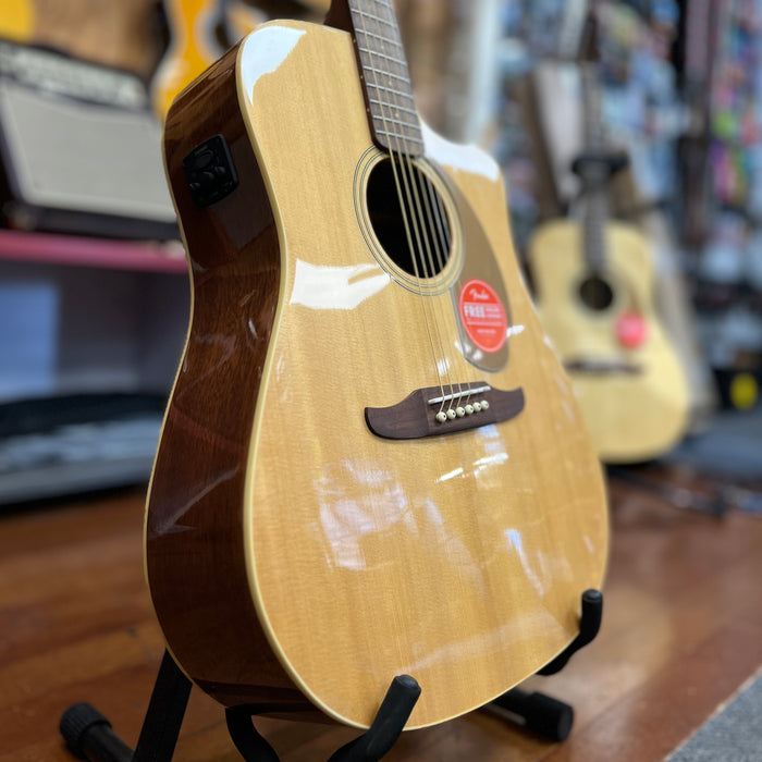 USED Fender California Redondo Player Acoustic-Electric Guitar, Natural