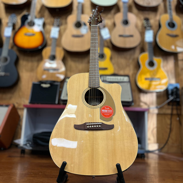 USED Fender California Redondo Player Acoustic-Electric Guitar, Natural