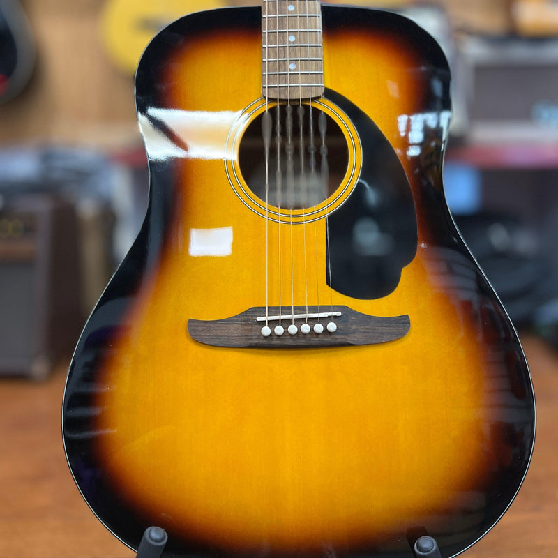 USED Fender California Standard Redondo Acoustic Guitar, 3 Tone Sunburst
