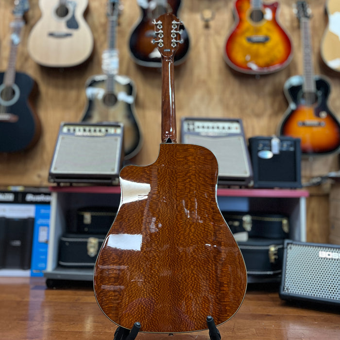 USED Fender DE FA-325CE Dao Exotic Acoustic Electric Guitar, 3-Color Sunburst