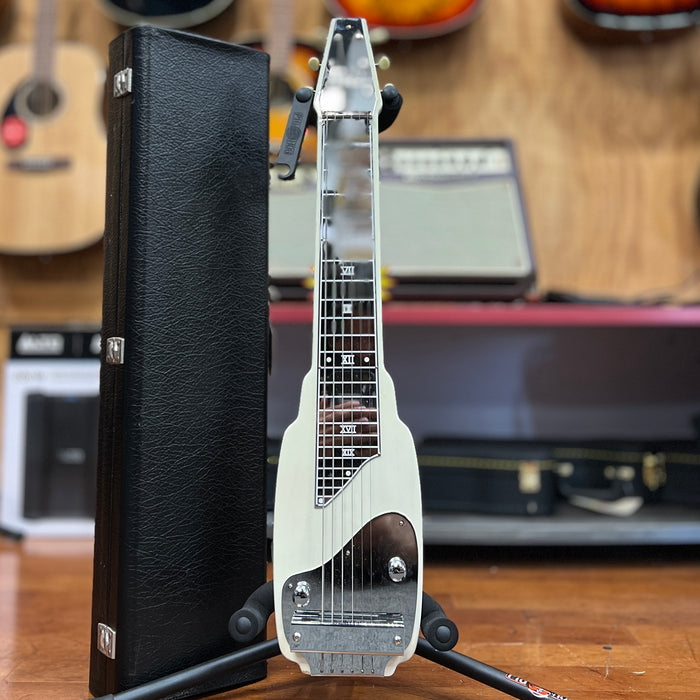 USED Fender FS-52 Lap Steel Guitar White Blonde With Hard Case