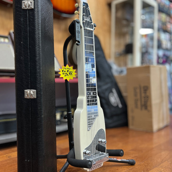 USED Fender FS-52 Lap Steel Guitar White Blonde With Hard Case
