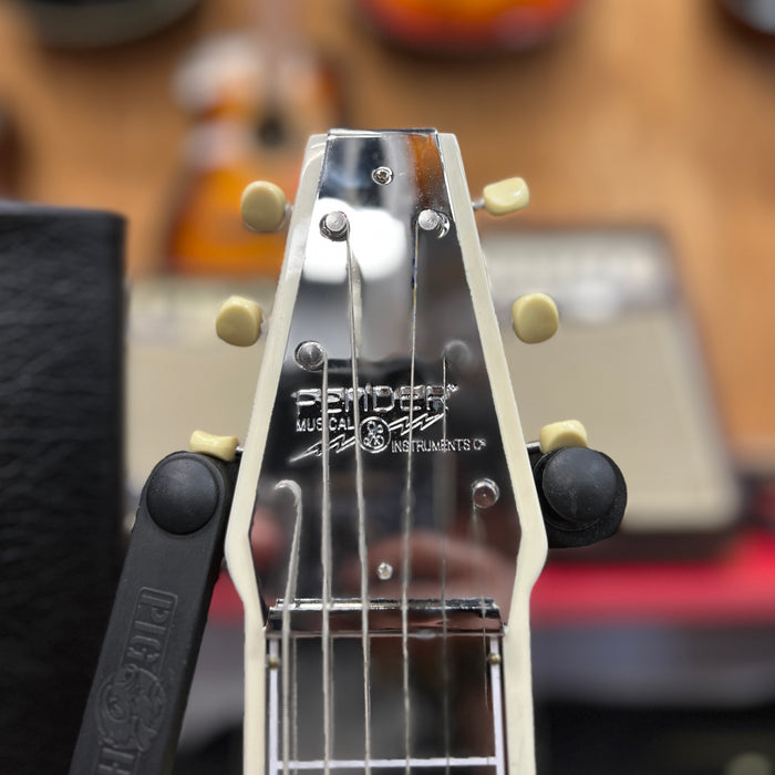 USED Fender FS-52 Lap Steel Guitar White Blonde With Hard Case