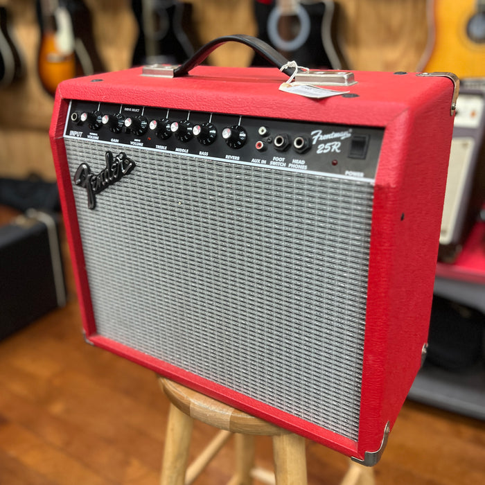 USED Fender Frontman 25R Guitar Combo Amp, Red