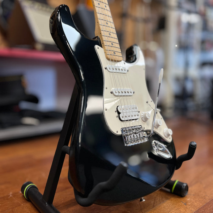 USED Fender MIM HSS Stratocaster with Fender Bag, Black