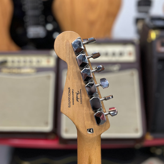 USED Fender Squier Bullet Stratocaster Electric Guitar, Sunburst