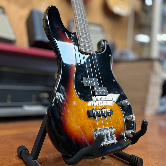 USED Fender Squier PJ Bass, Sunburst