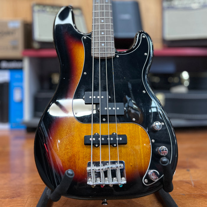 USED Fender Squier PJ Bass, Sunburst