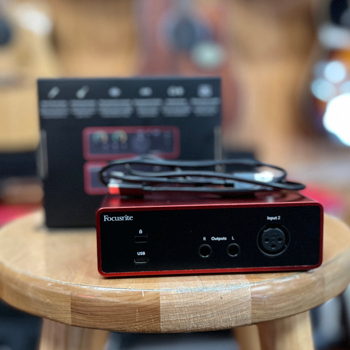 USED Focusrite Scarlett Solo Gen 4 USB Audio Interface