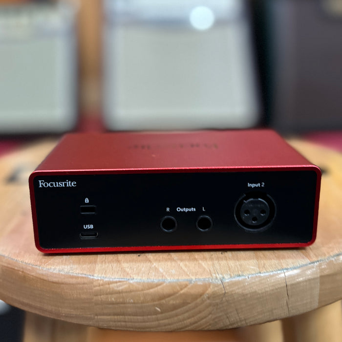USED Focusrite Scarlett Solo Gen 4 USB-C Audio Interface
