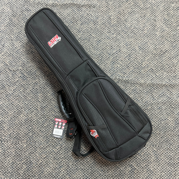 USED Gator Cases GB-4G-UKE CON 4G Series Gig Bag For Concert Style Ukuleles with Adjustable Backpack Straps