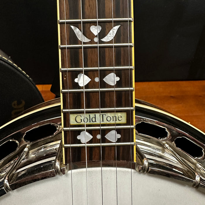 USED Gold Tone OB-250LN 5-String Long Neck Banjo - 2303291