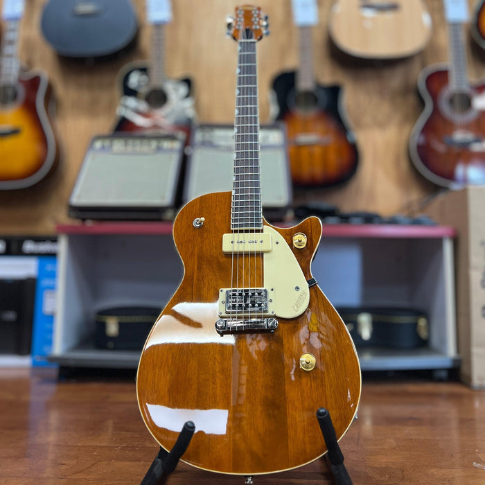 USED Gretsch G2215-P90 Streamliner Junior Jet Club P90 Electric Guitar, Ocean Turquoise